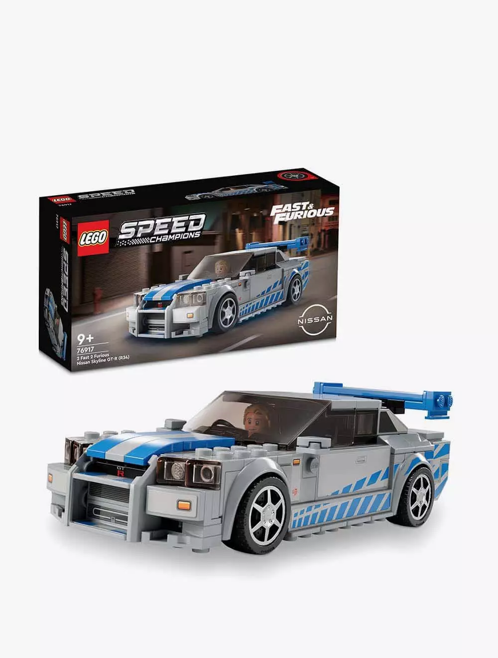 LEGO® 2 Fast 2 Furious Nissan Skyline GT-R (R34) - 76917 - multi