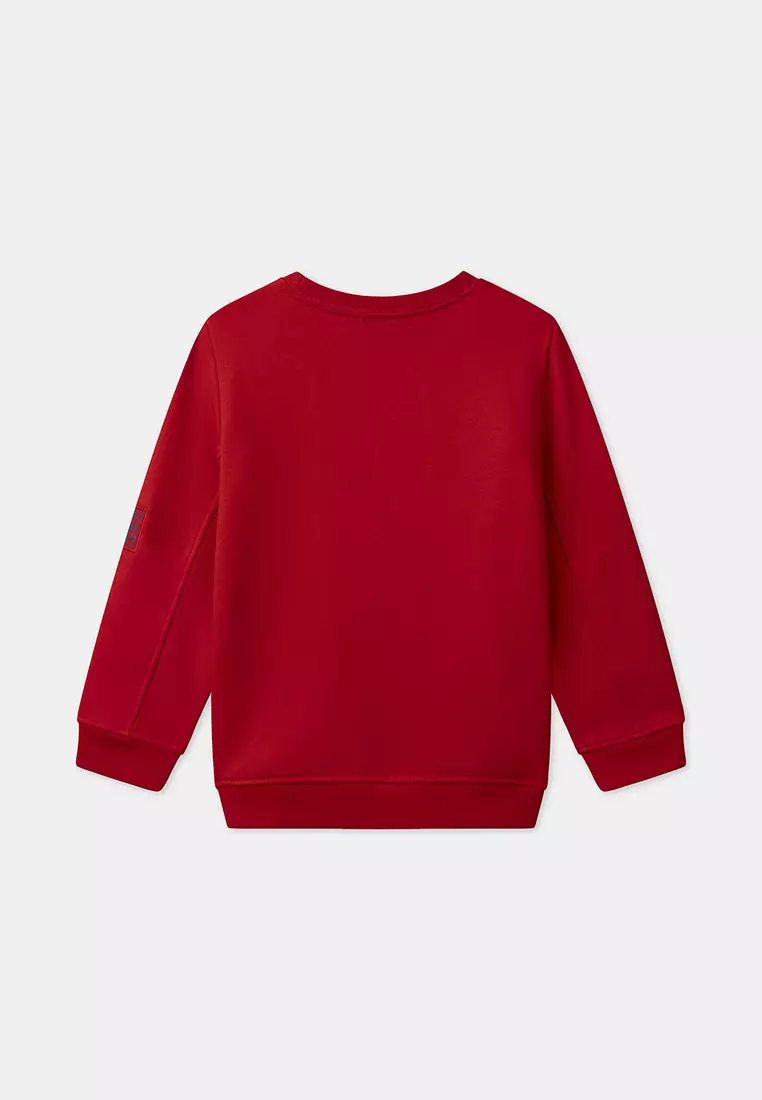Red SWEAT SHIRT / Windsurfing sweatshirt