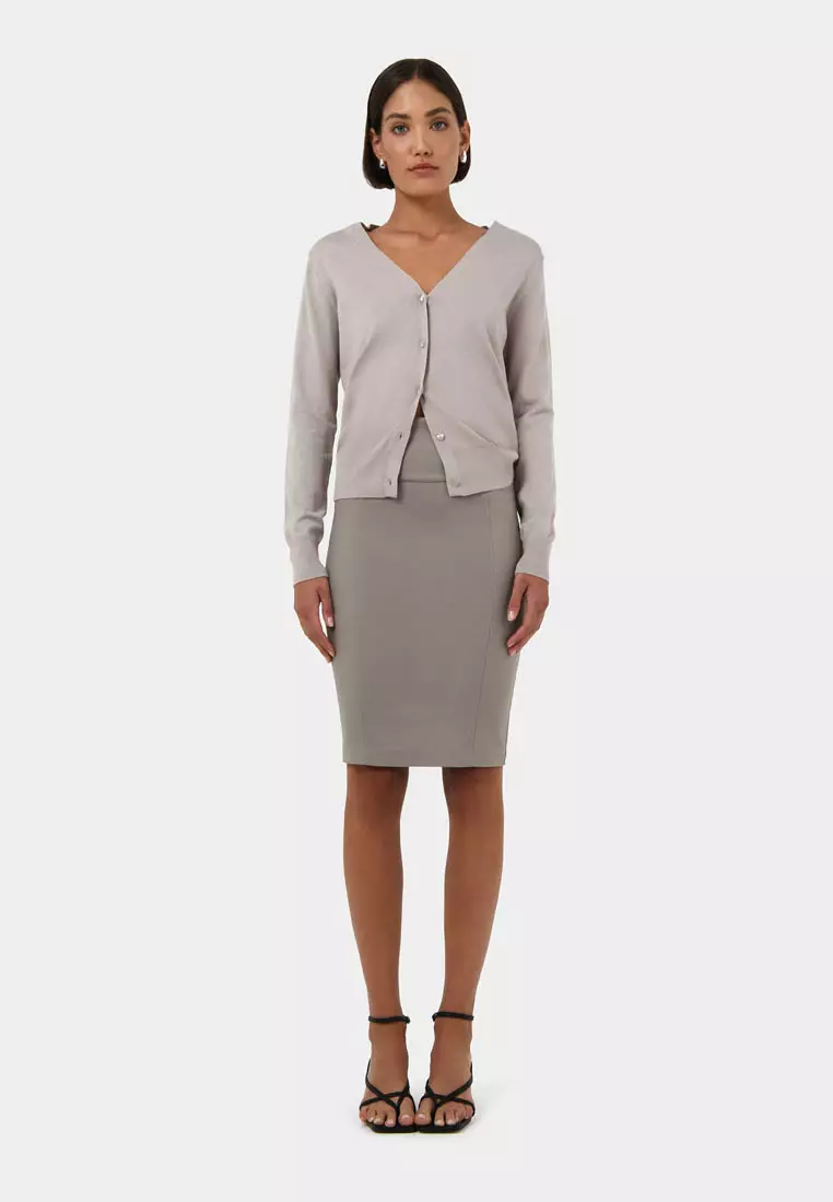 Buy FORCAST Taylor Pencil Skirt 2025 Online | ZALORA