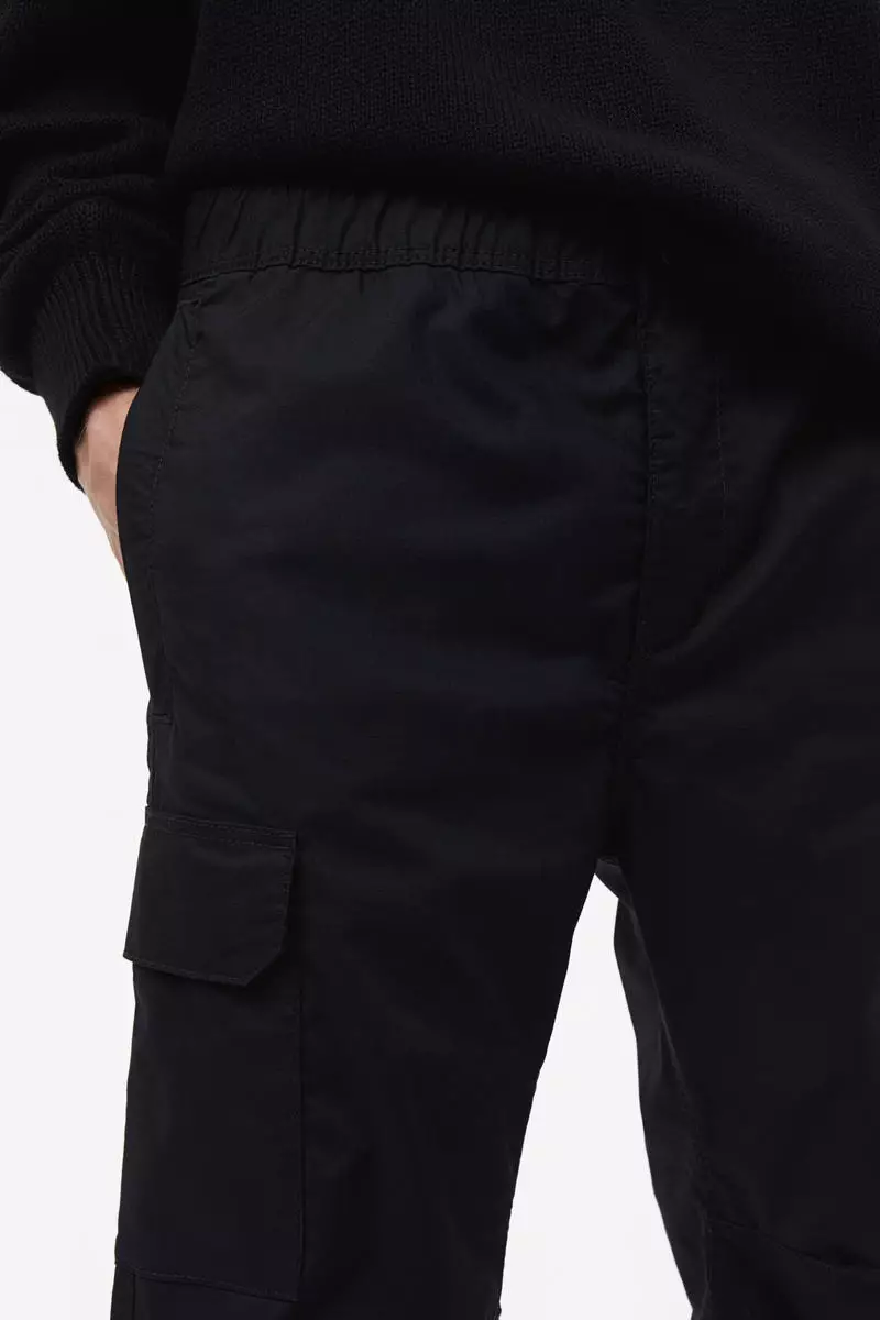 Buy H&M Regular Fit Ripstop cargo trousers Online