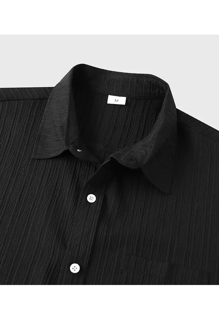 Turn-down Collar Striped Shirt YL-A90