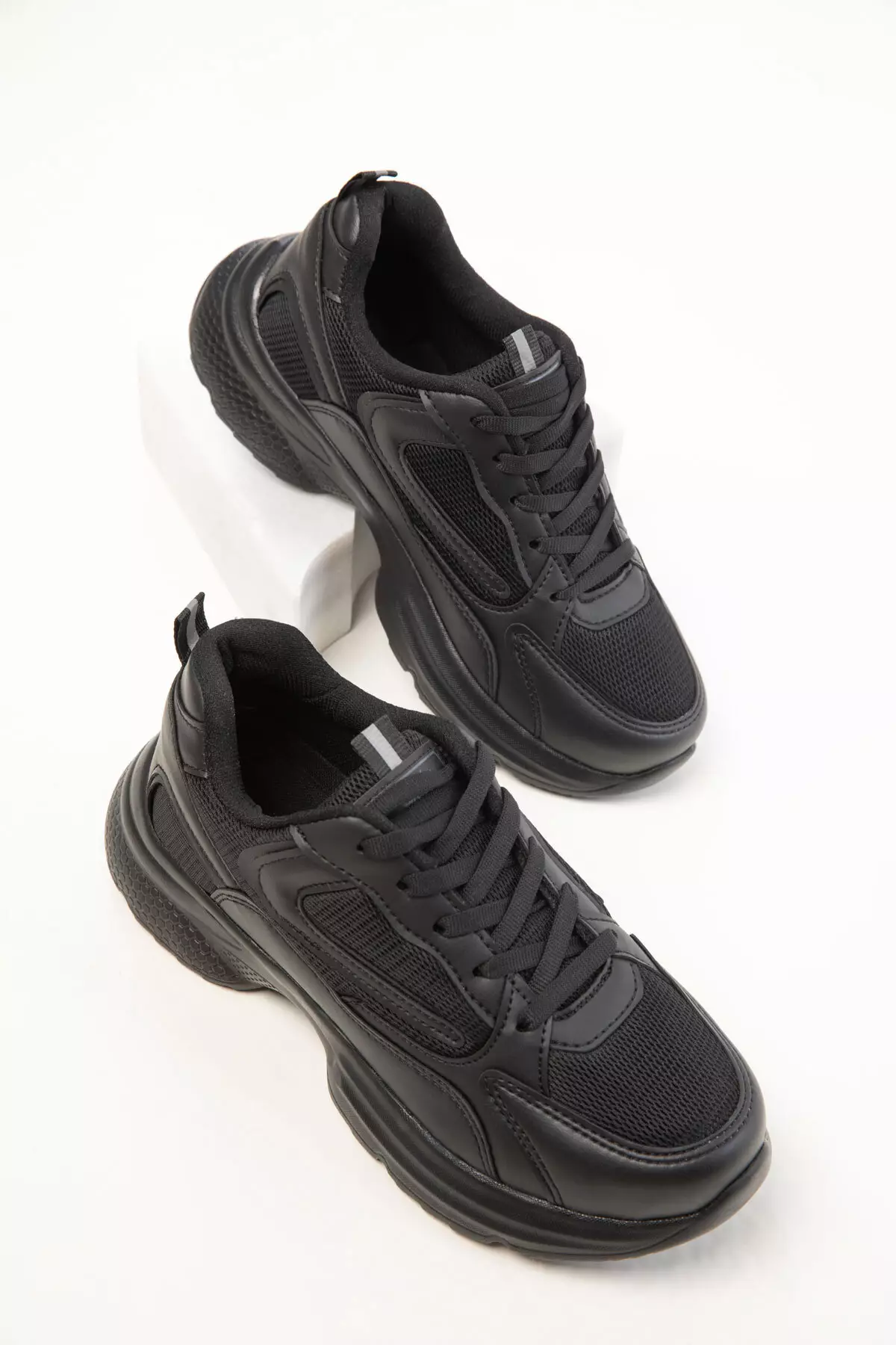 Black-Black Women's Sneaker 20413