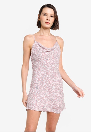 abercrombie pink dress