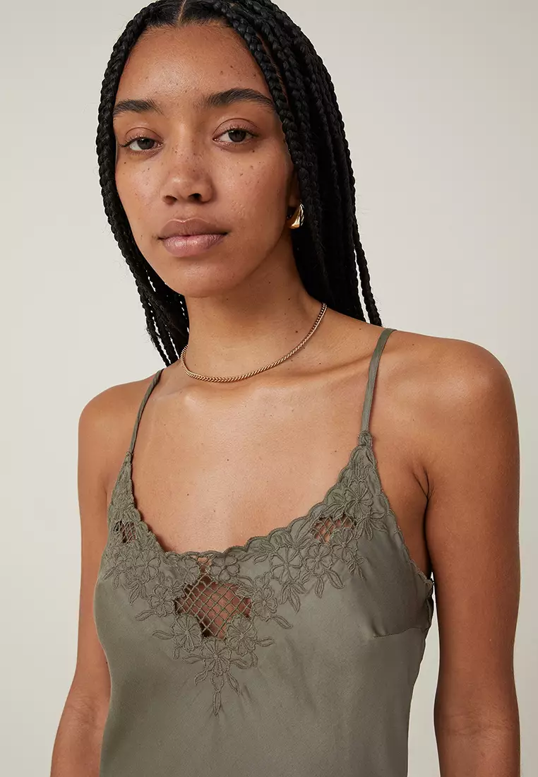 Willa Cutwork Slip Dress