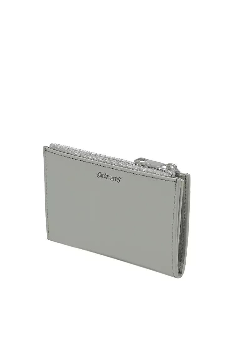 Zip Card Case - Grey