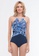 Sunseeker navy Mono Folige One-piece Swimsuit C5AF4US996383DGS_5