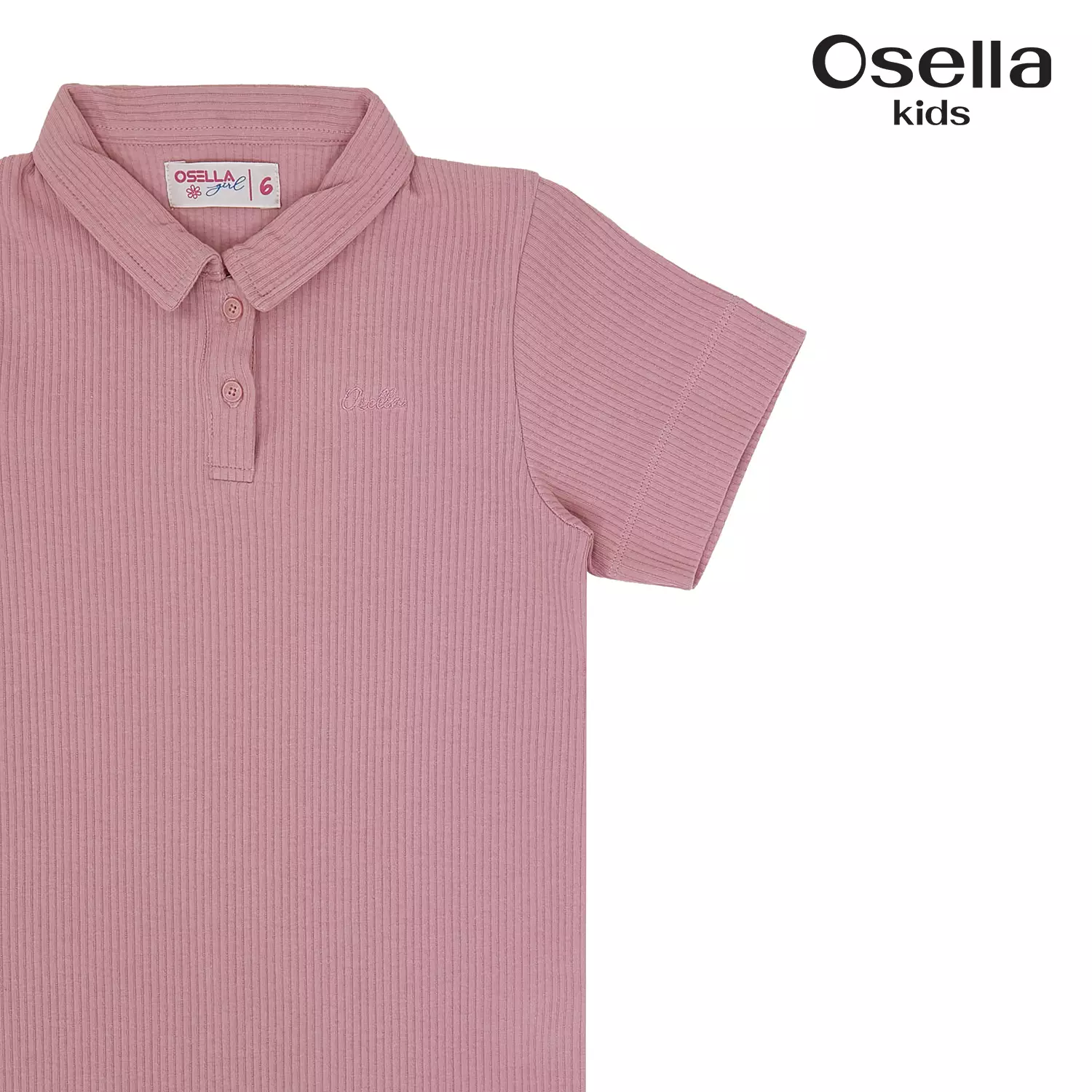 Osella Kayla Short Sleeve Knit Dress 2356500313 | Dress Rajut Anak Perempuan