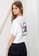 Tommy Hilfiger white Oversized Crop Tee 9443FAA9A109F8GS_5