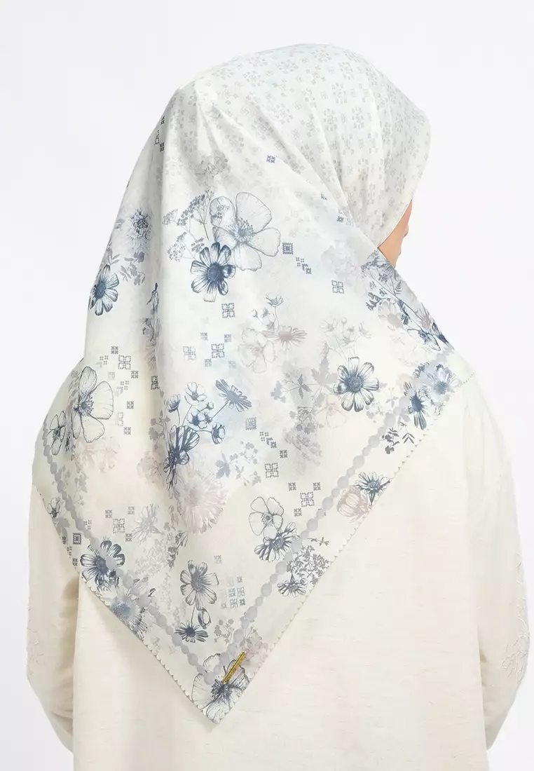 Printed Scarves NAVY