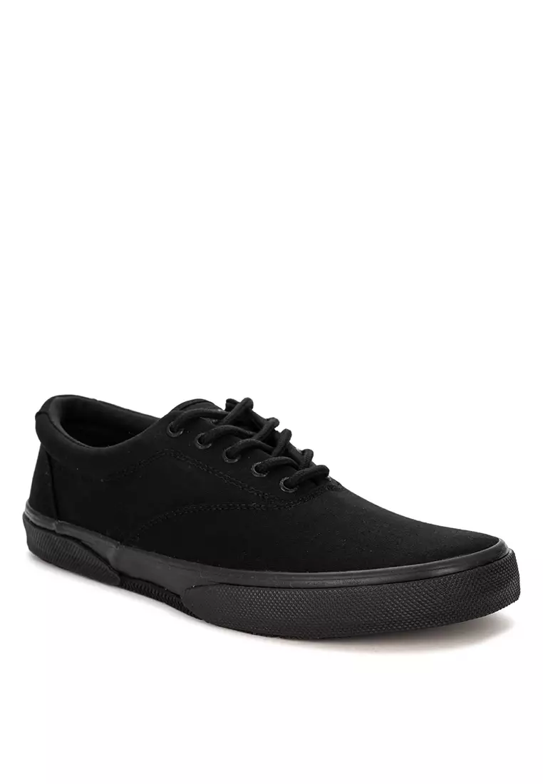 Sperry men's black clearance sneakers