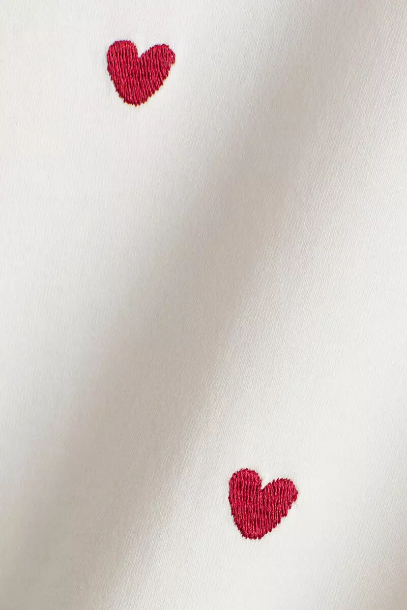 Motif-detail t-shirt