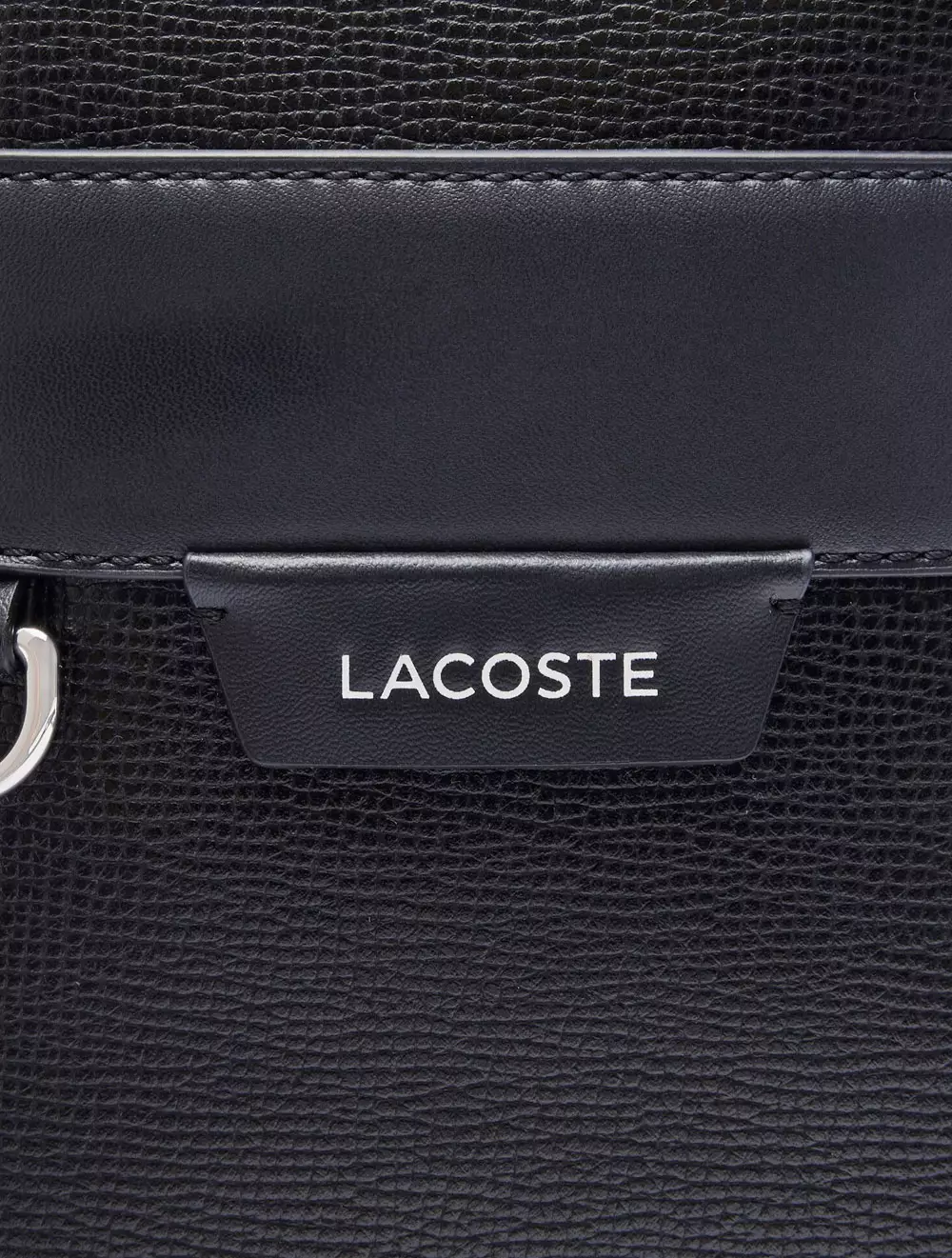 Ossian Leather Satchel - Black