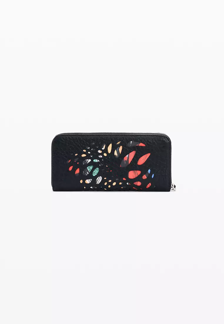 Cut-out butterfly wallet