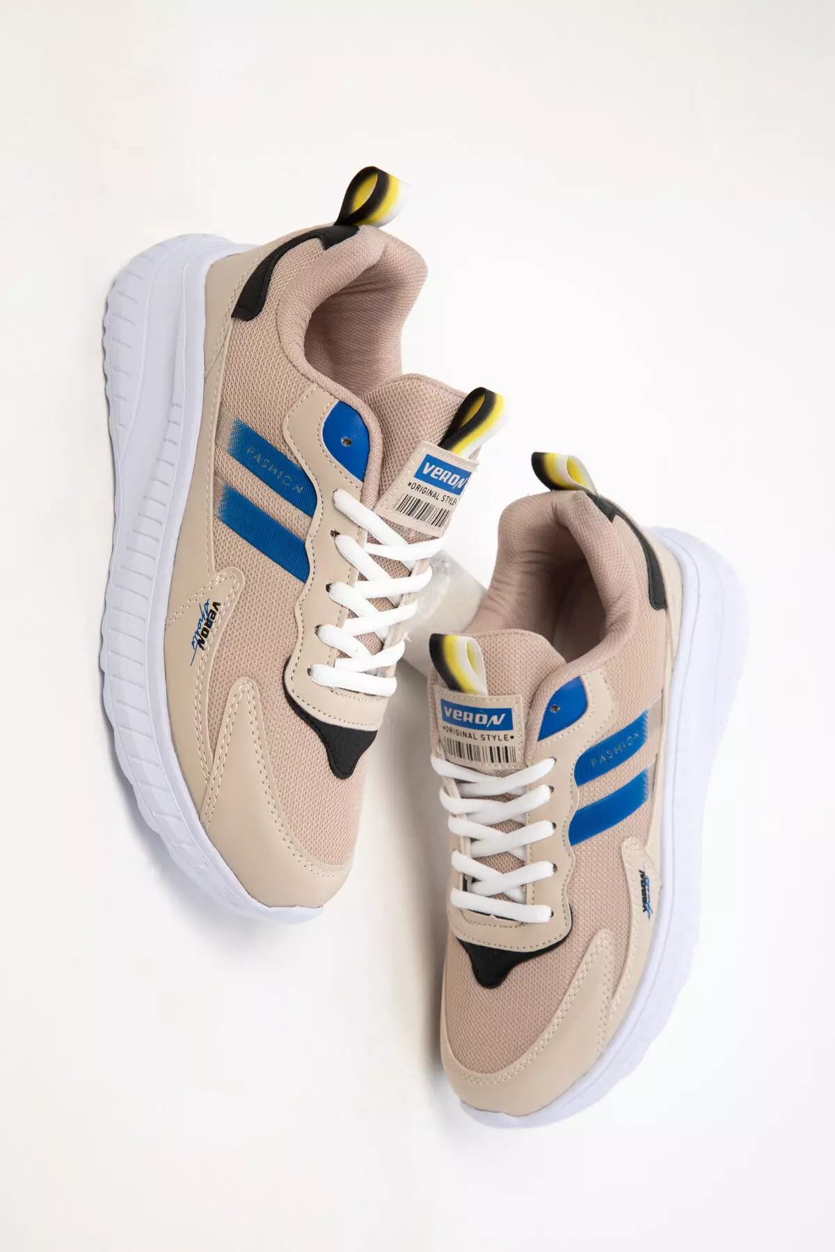 Beige-Sax Women's Sneaker 20601