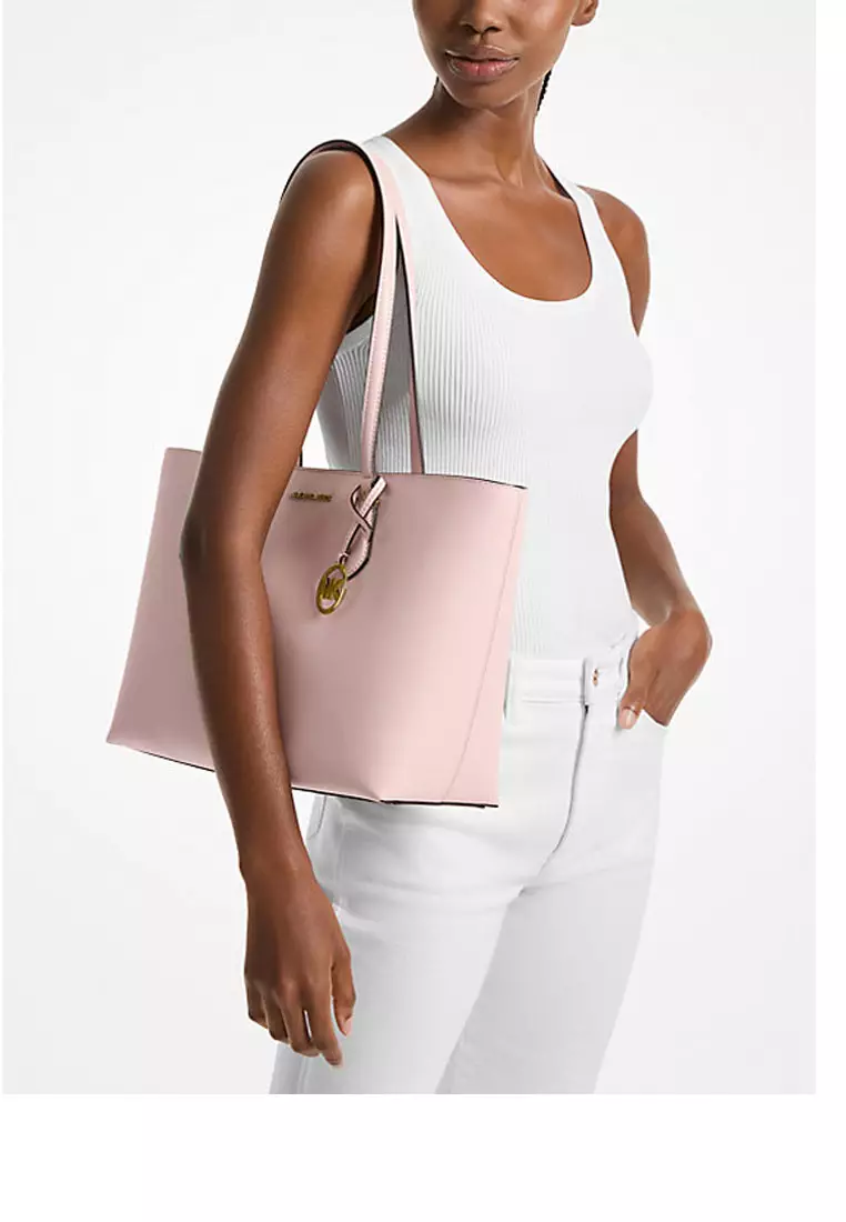 【完売・店頭在庫無】♩HLT Flat Logo Tote rose Michael Kors Sheila Large Signature Logo Tote Bag Dk