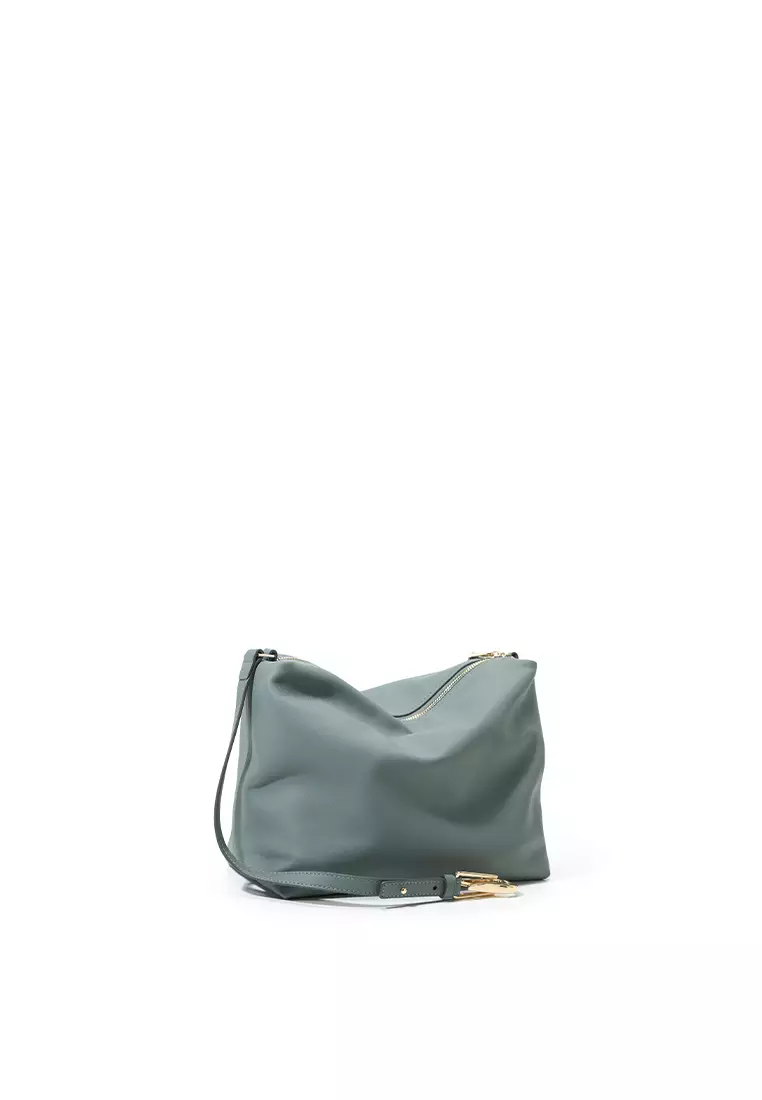 Clip Hobo Bag - Slate Blue