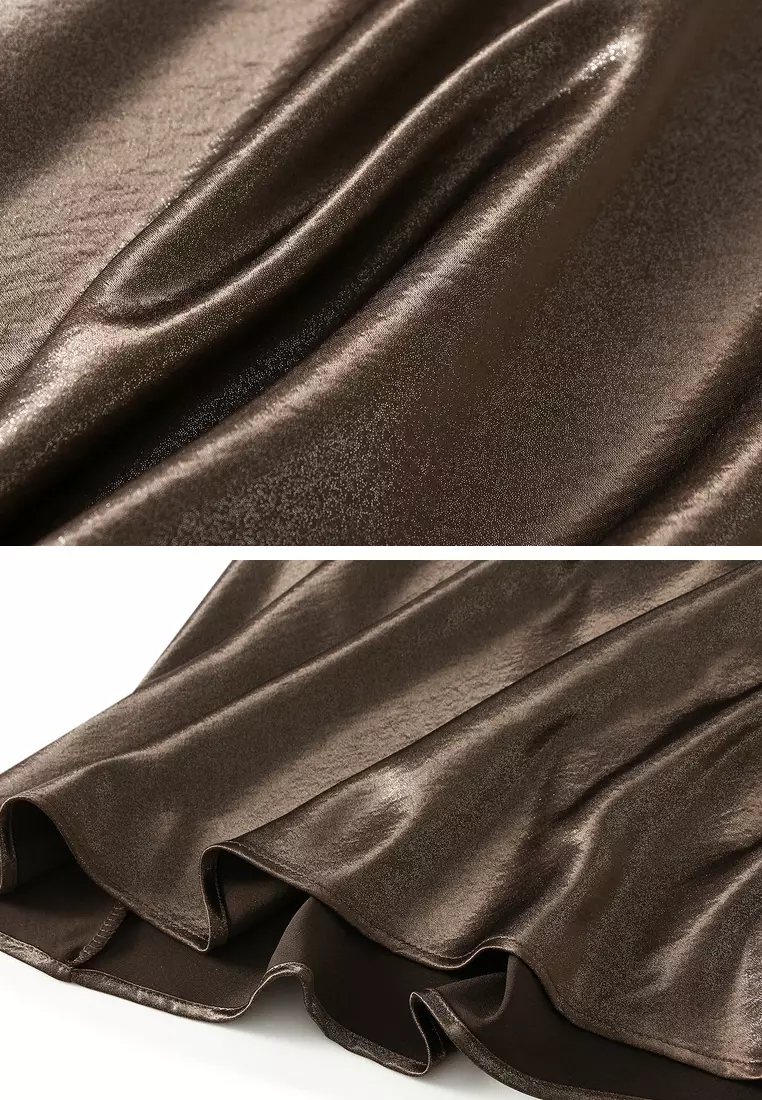 Elegant Satin Mermaid Skirt AF-A9962