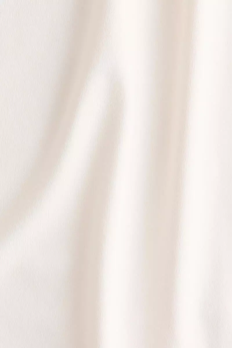 Draped boat-neck top