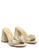 London Rag beige One Strap Mid-Block Heeled Sandals in Beige D74F5SH0395F60GS_2