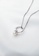 LAZO DIAMOND white LAZO DIAMOND J'aime Lotus Prong Baby Ring Pearl and Diamond Pendant in 9k White Gold 19CACACC472486GS_4