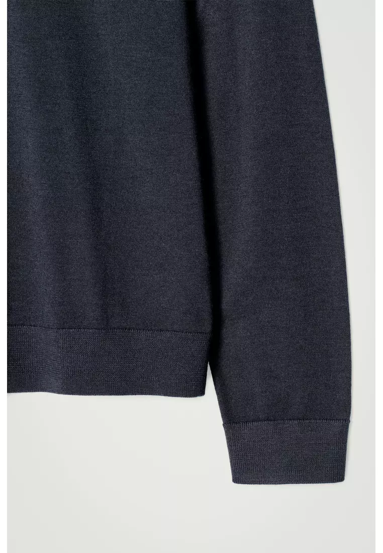 SLIM MERINO WOOL POLO SHIRT