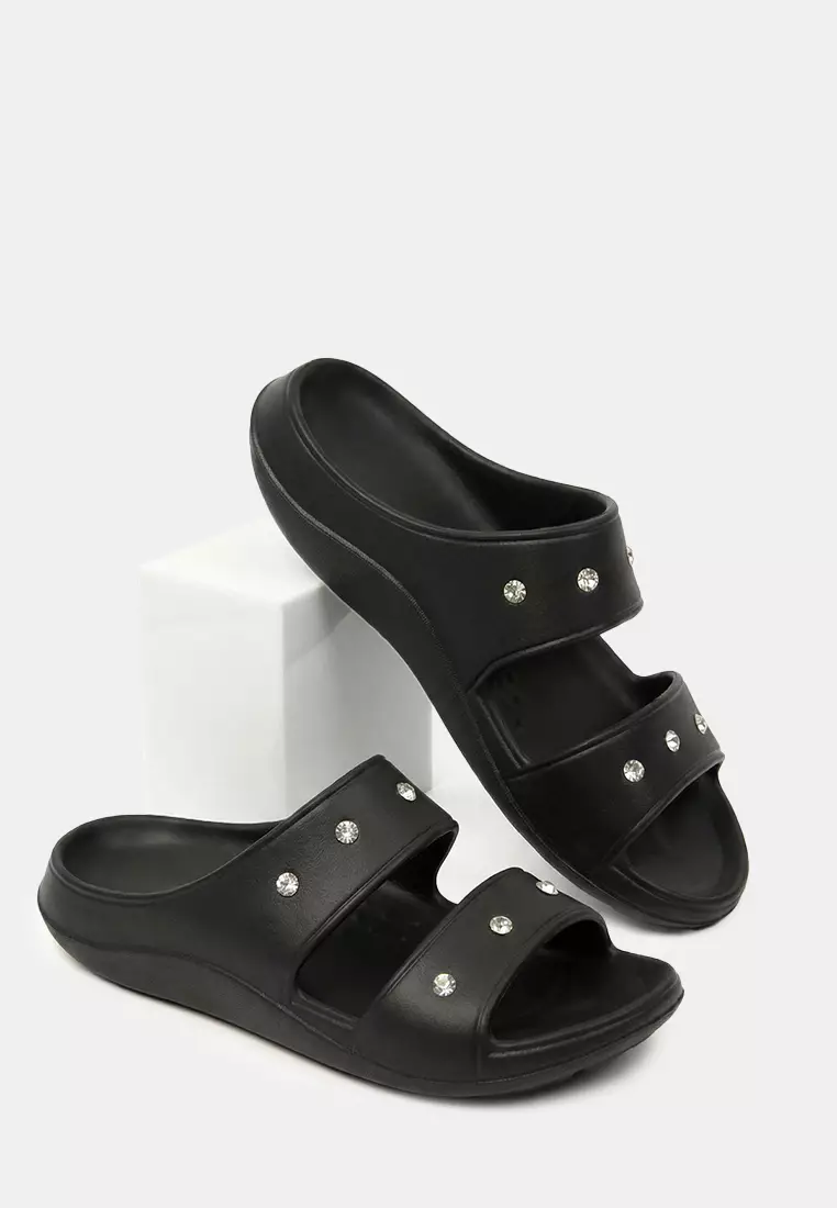Stone Detail Sandals