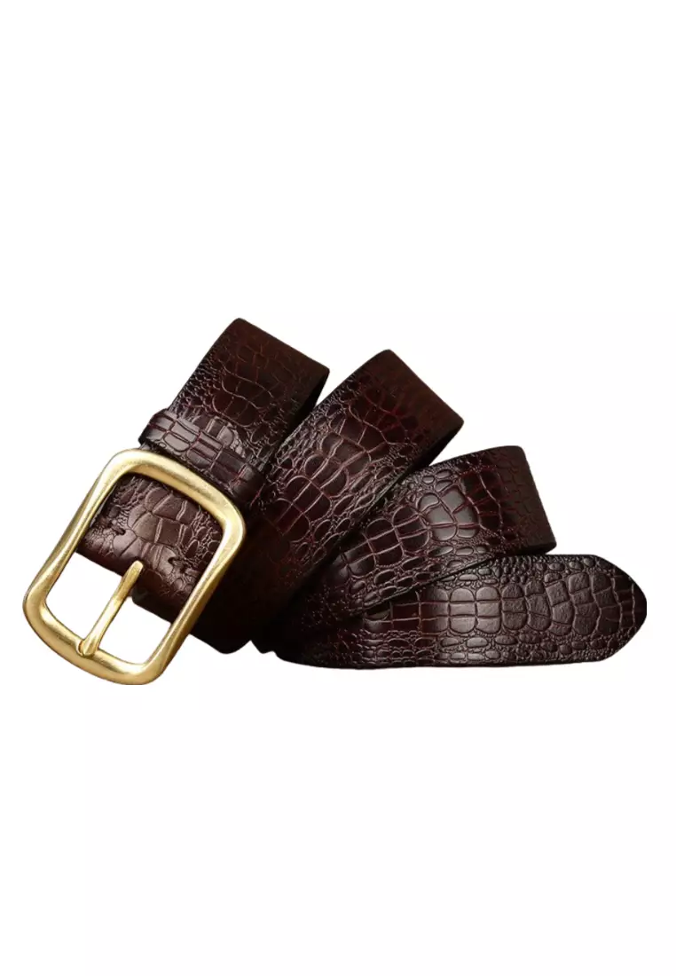 Mens deals croc belt