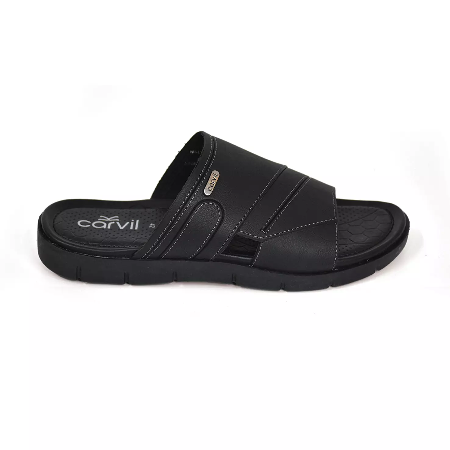 Carvil Sandal Pria Wolves-03 M Black