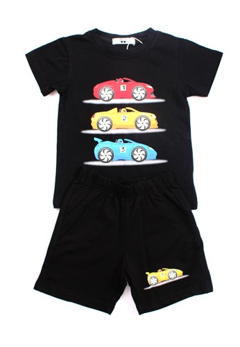 Jual Mini Zo Adric Baby Boy Top Bottom Set Black Original Zalora Indonesia
