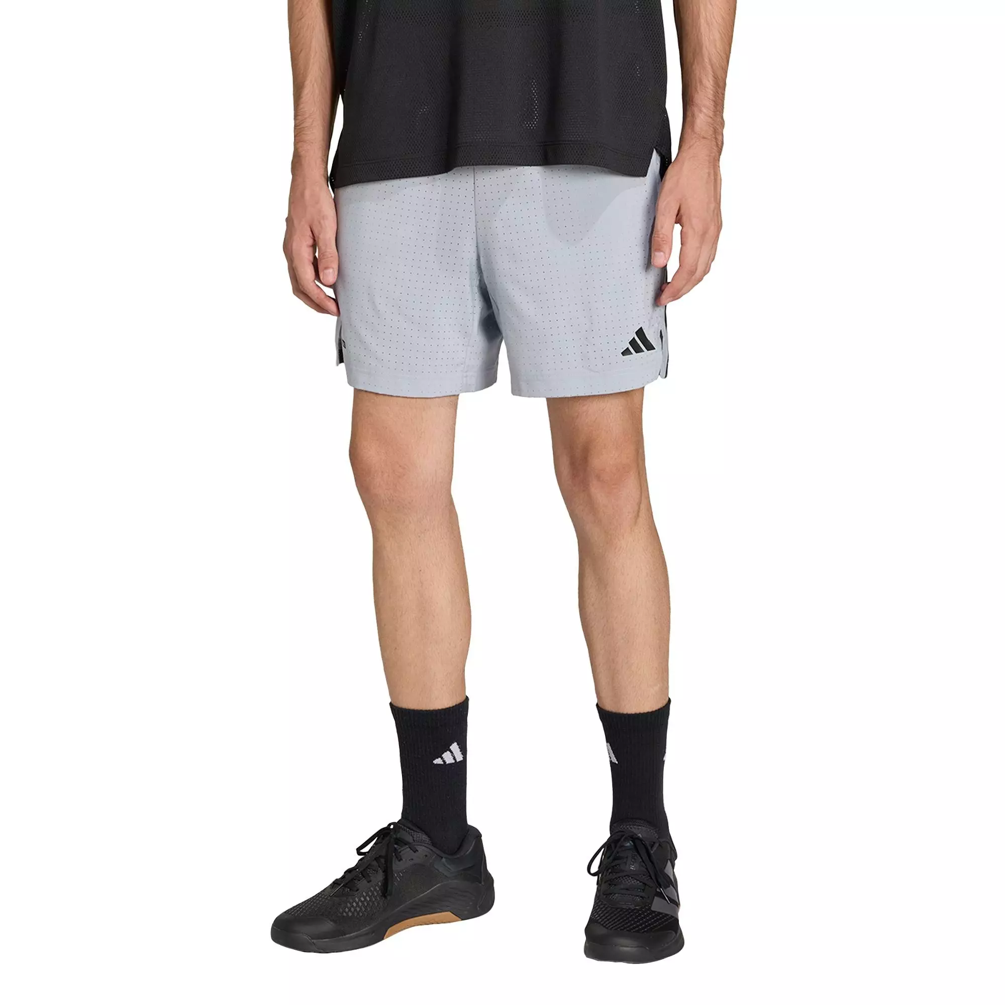 Gym & Training TECH ESSENTIALS WORKOUT 2in1 SHORTS Men Grey KE9634