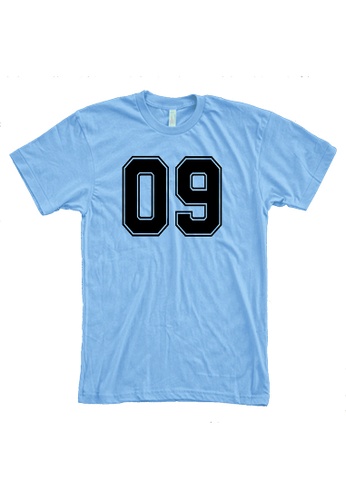 MRL Prints blue Number Shirt 09 T-Shirt Customized Jersey 8E60DAA86CB693GS_1