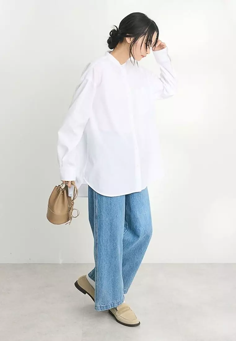Craft Standard Boutique - Hayato Band Collar Shirt