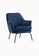 EASTWOOD LIVING Lucian Navy Lounge Chair B6B69HLEE9E439GS_4