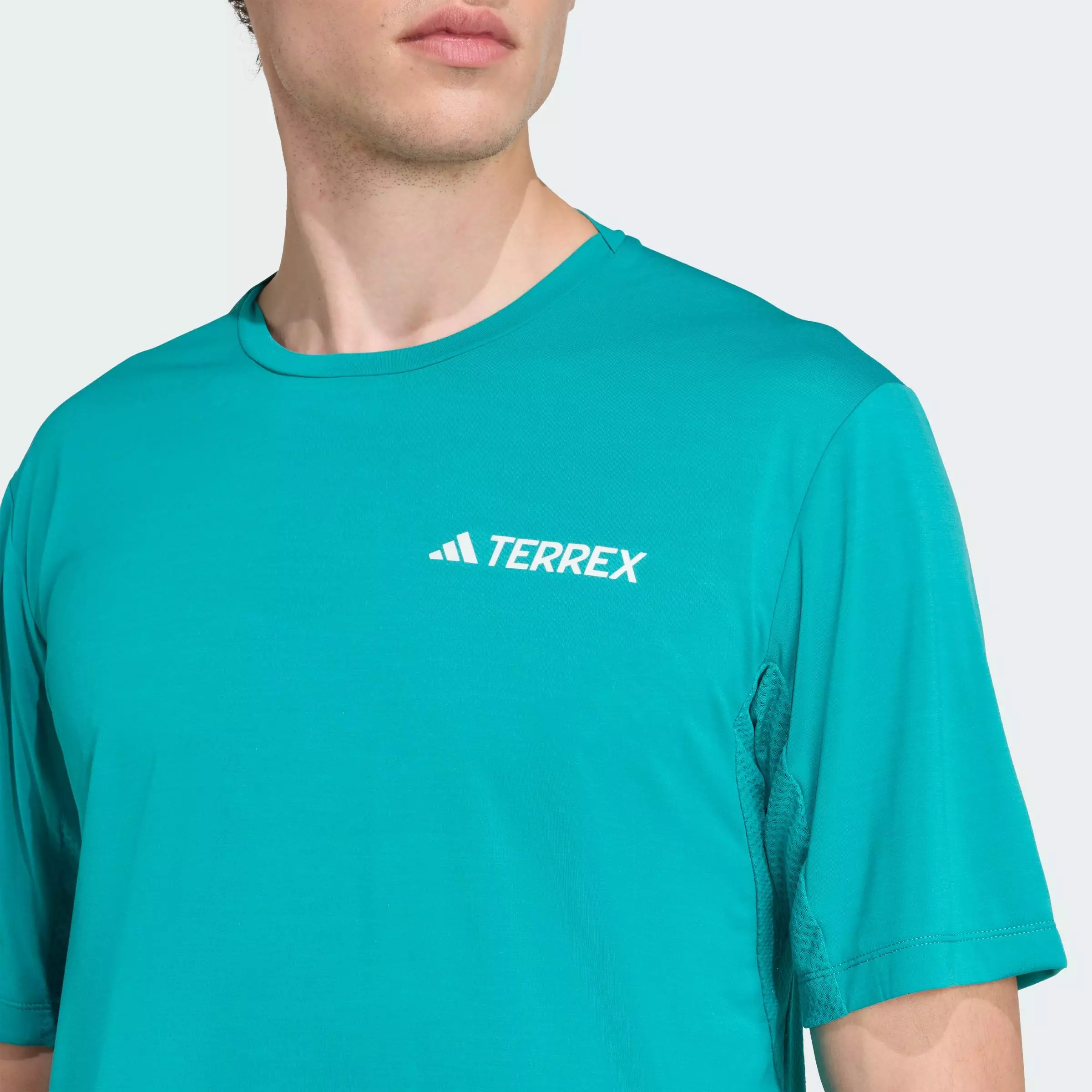Hiking Terrex Xperior Climacool+ Tee Men Green JM7077