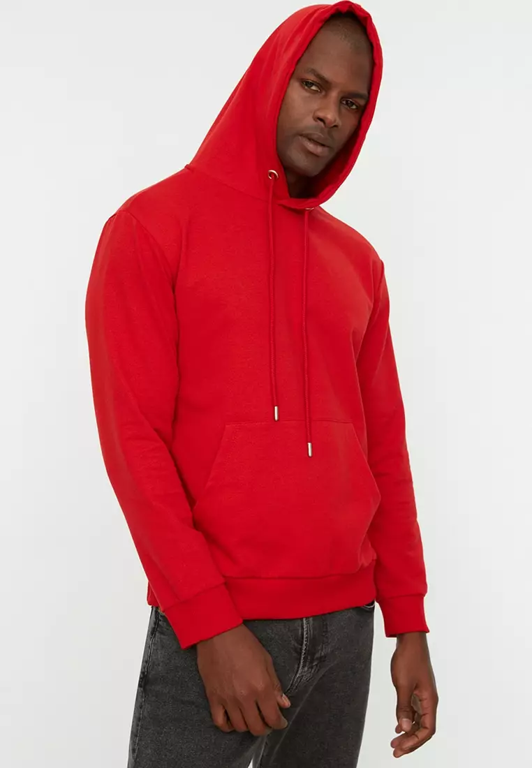 Sweatshirt with clearance kangaroo pouch