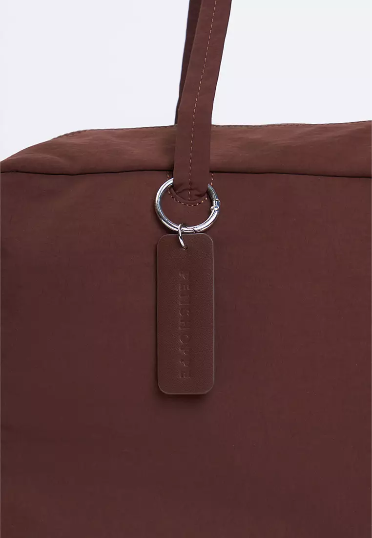 Medium Nylon Bowler Bag