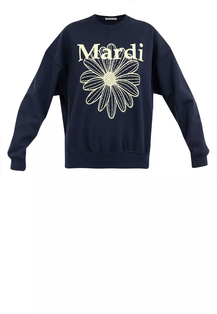 Buy Mardi Mercredi Sweatshirt Flowermardi_Navy Lemon 2025