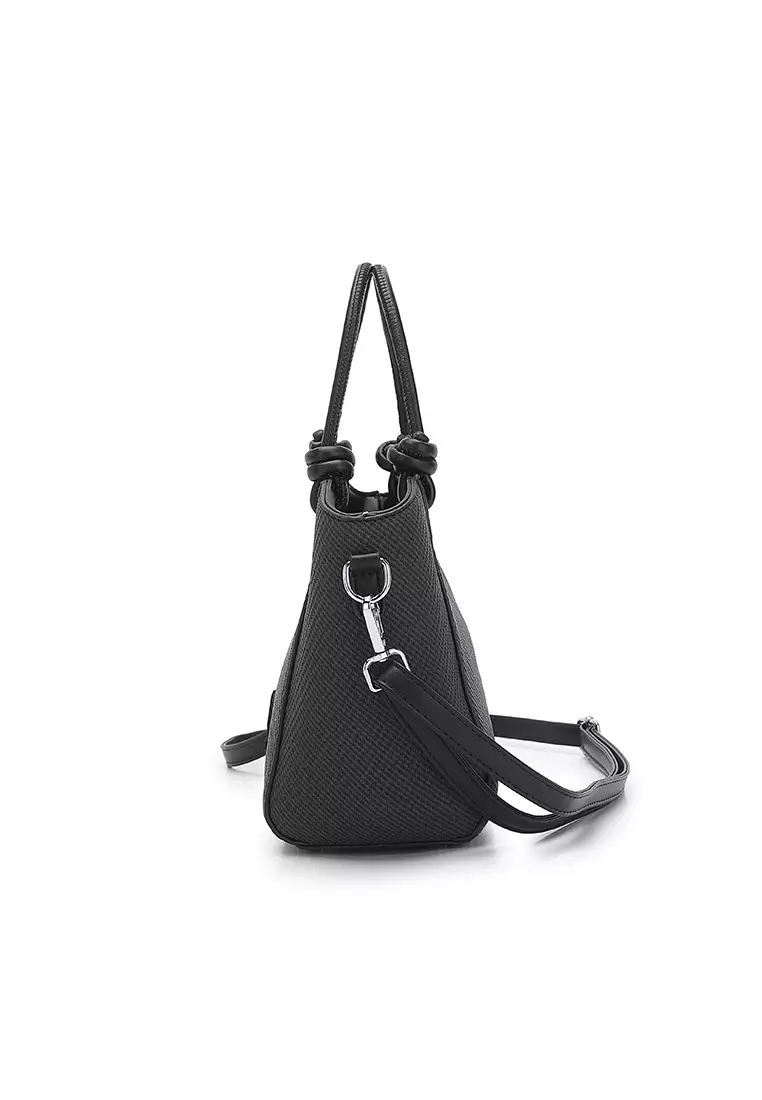 Women's Top Handle Bag / Sling Bag / Crossbody Bag / Shoulder Bag - Black