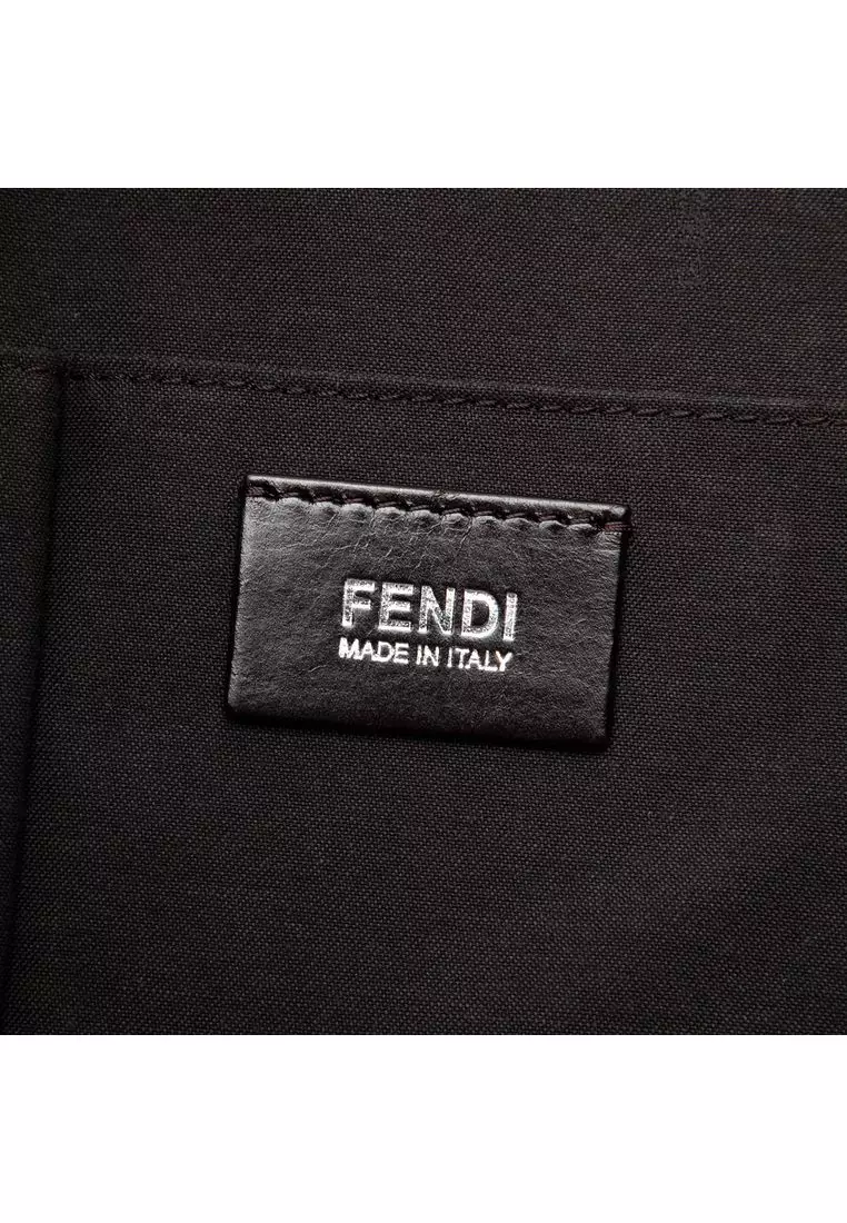 Pre-Loved Fendi Zucca Spalmati Tote