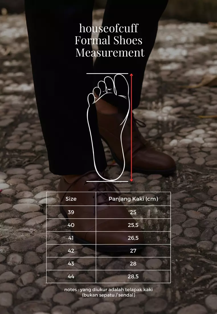 Sepatu kulit pria formal pantofel monk strap coklat houseofcuff