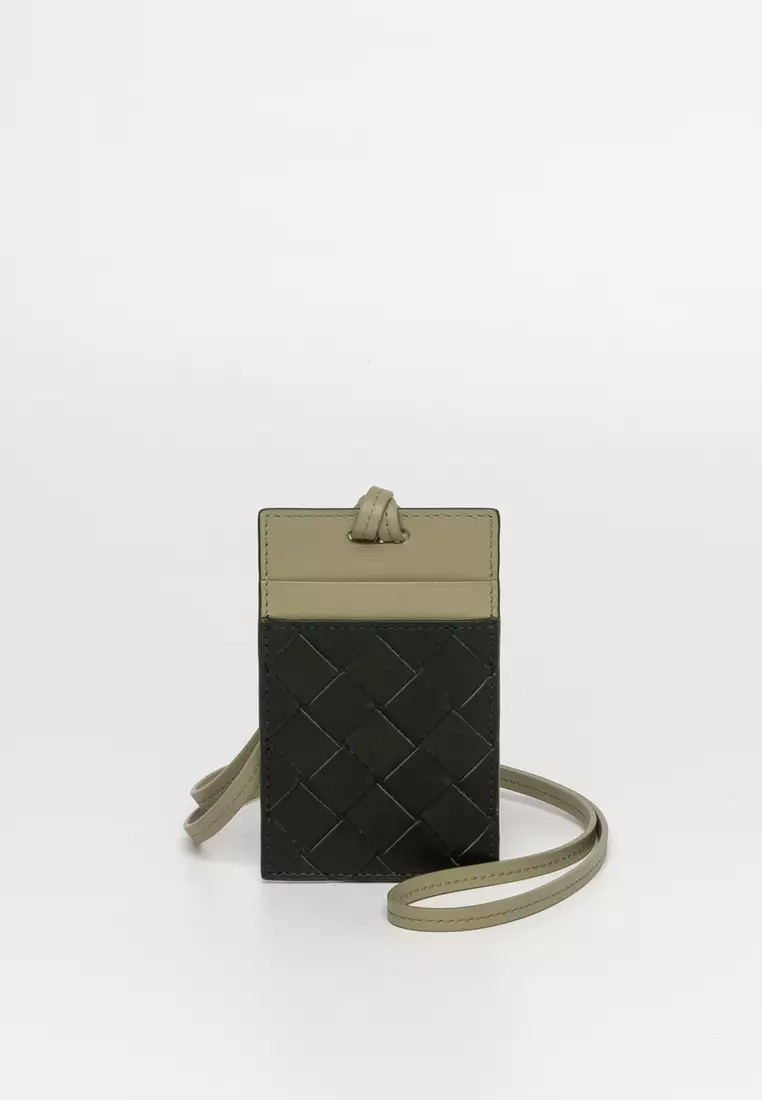 Buy BOTTEGA BOTTEGA Calfskin Leather Badge Holder Online