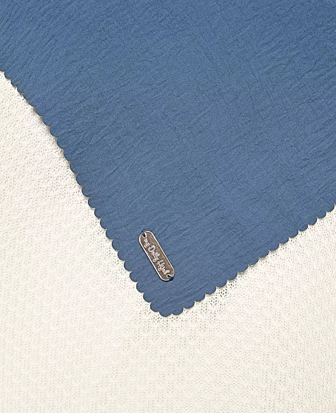 Pasmina Saina Lasercut Denim