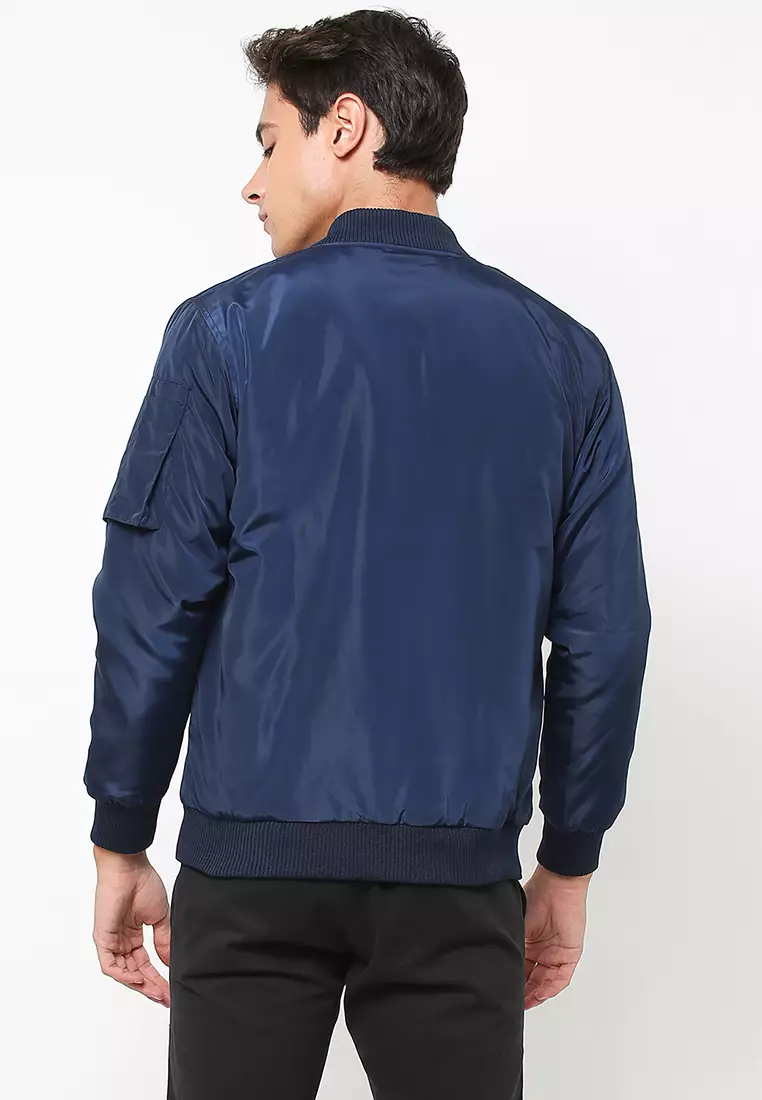 FLEXZONE Bomber Jacket Exclusive Navy