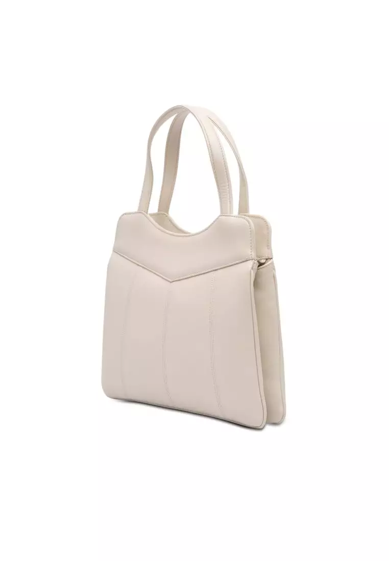 Pre-Loved Gucci Small Calfskin Petite Gg Tote