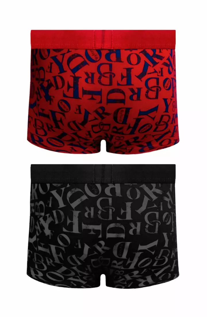 Byford Celana Dalam Pria Shorty 2 warna / pack