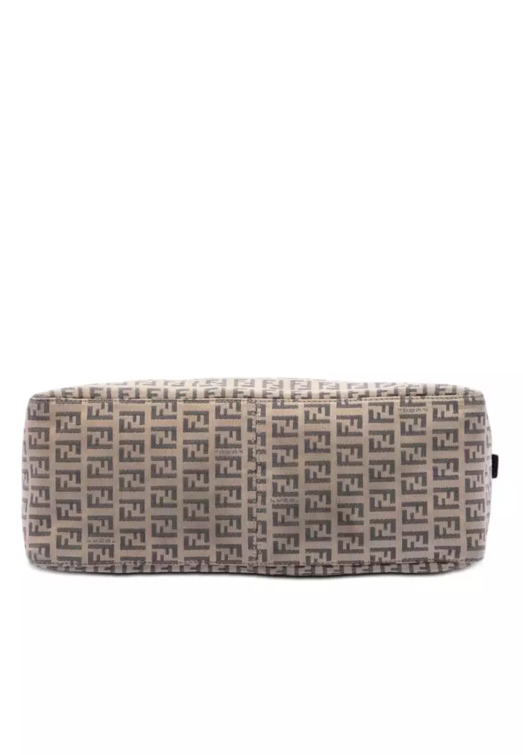 Pre-Loved Fendi Zucchino Canvas Tote
