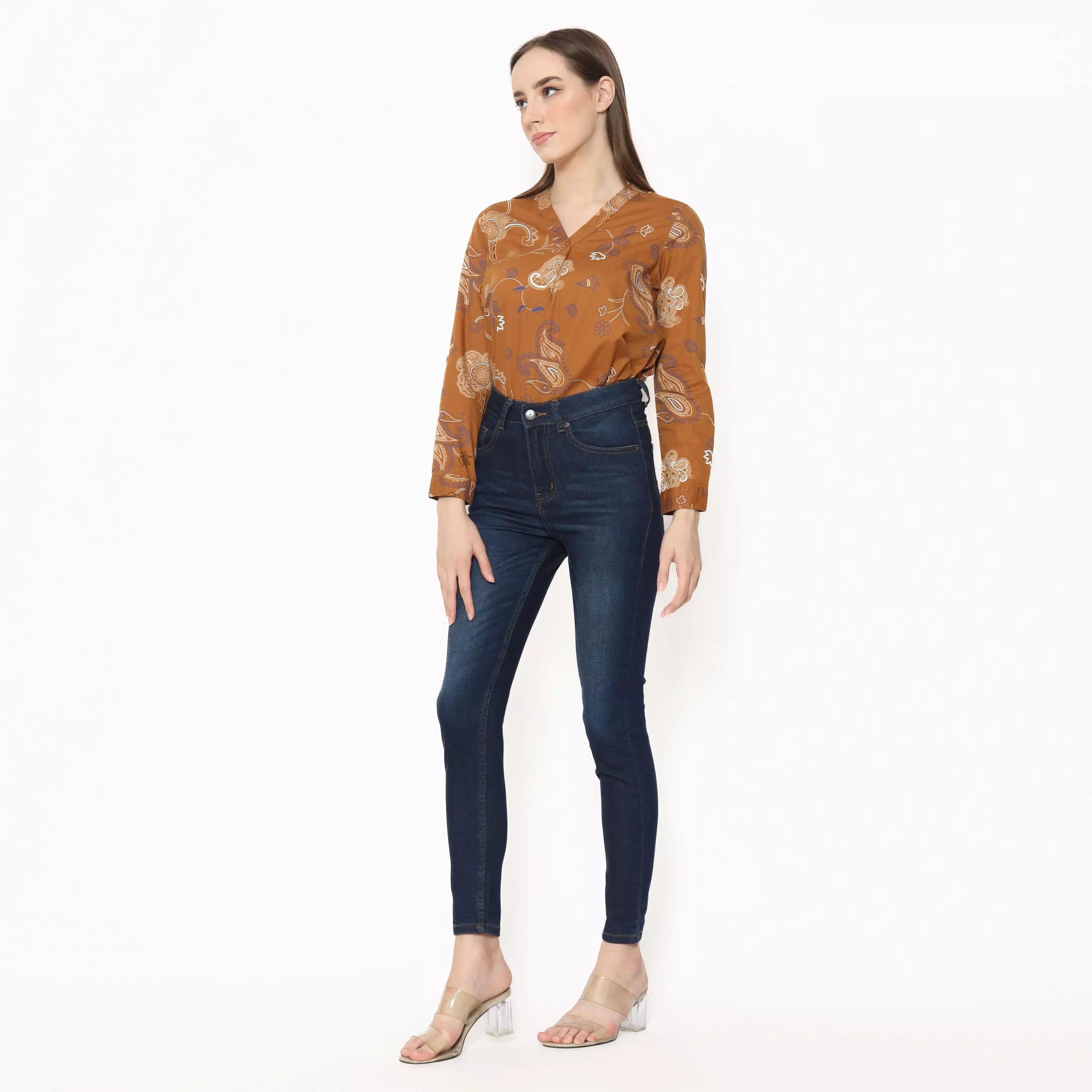 Rodeo - Jeans Wanita - Adella Jeans - Blue