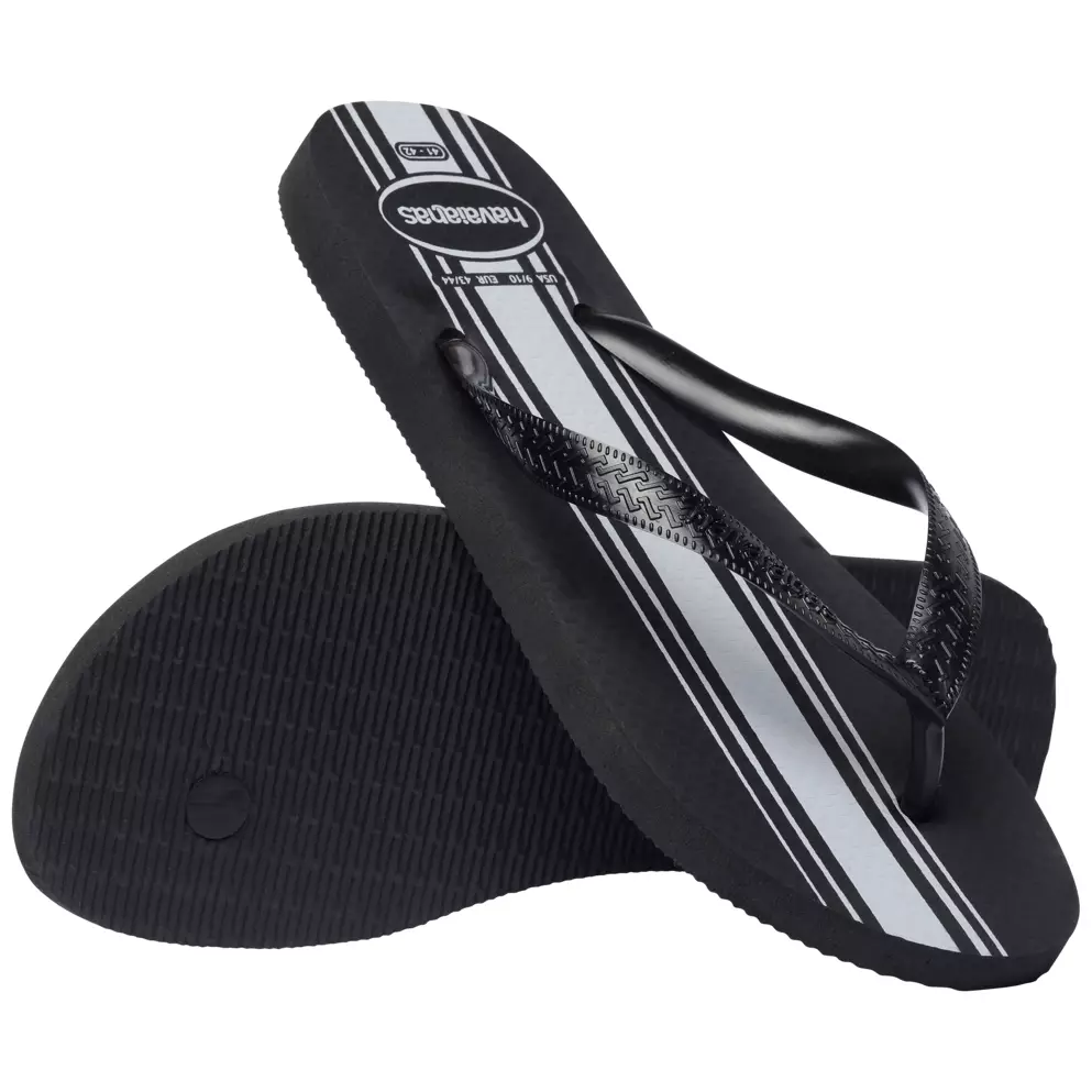 Havaianas 1069 Color Essential - Black/Black - Sandal Pria