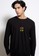 Third Day Third Day MTE97 long sleeve world thdy yellow blk Hitam E3514AA7251986GS_1