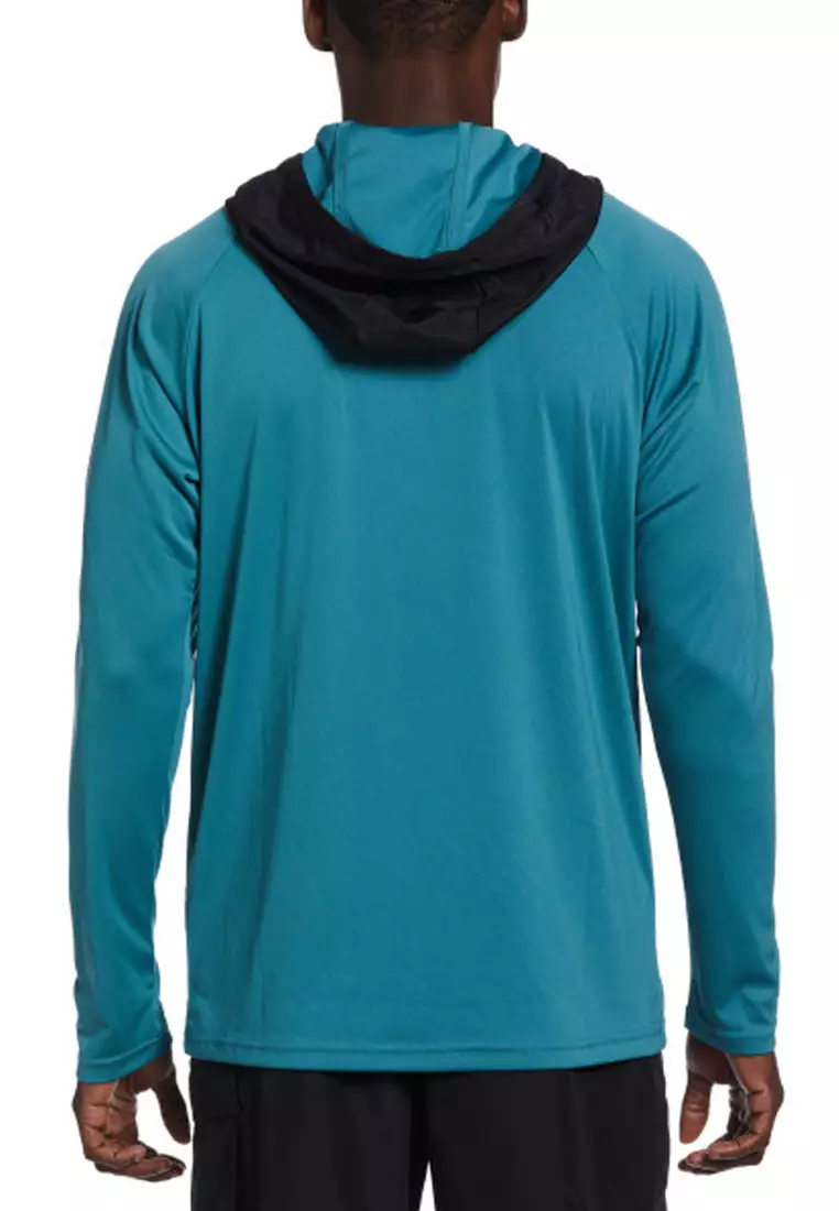 Mens hooded cheap swim shirt